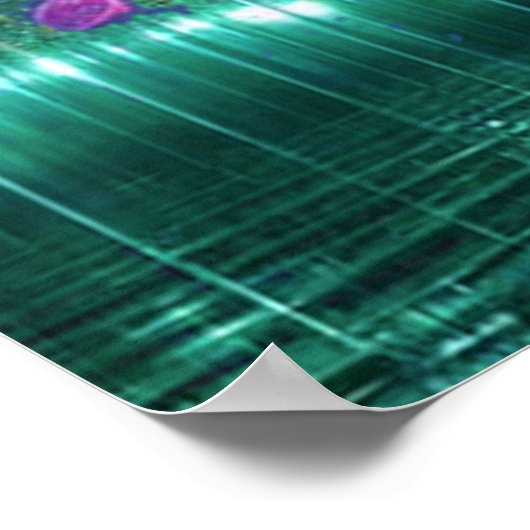 Butterfly-Metamorphose Poster (Ecke)