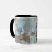 Butterfly-Mischmedienwerk Tasse (Vorderseite Links)