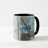 Butterfly-Mischmedienwerk Tasse (VorderseiteRechts)