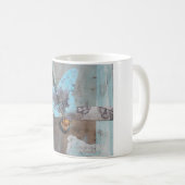 Butterfly Mixed Media Art Kaffeetasse (VorderseiteRechts)