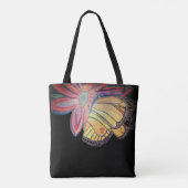 Butterfly monarch colorful two sided  tasche (Rückseite)