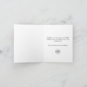 Butterfly Monarch Weihnachten Firmengrüßen (Innenseite)