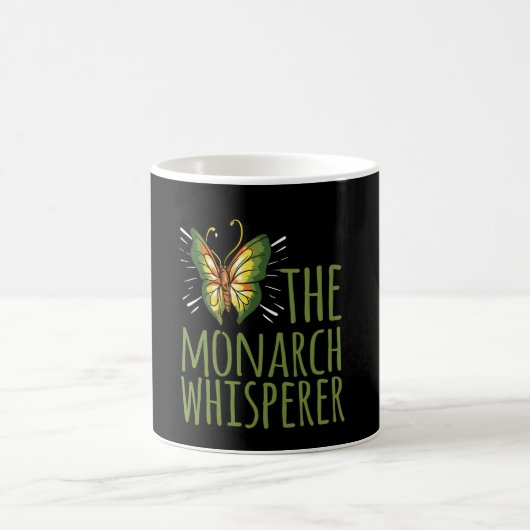 Butterfly Monarch Whisperer Entomologe Kaffeetasse (Mittel)
