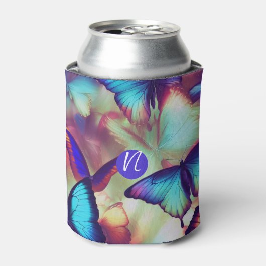 Butterfly Monogramm Dosenkühler (Kanne Vorderseite)