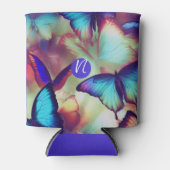 Butterfly Monogramm Dosenkühler (Vorderseite)
