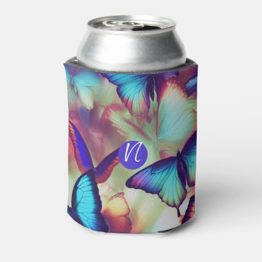Butterfly Monogramm Dosenkühler (Kanne Rückseite)
