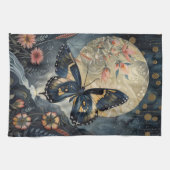 Butterfly & Moon                                 Geschirrtuch (Horizontal)