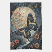 Butterfly & Moon                                 Geschirrtuch (Vertikal)