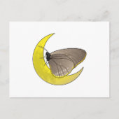 Butterfly Moon Postkarte (Vorderseite)