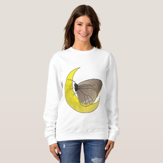 Butterfly Moon Sweatshirt (Vorne ganz)