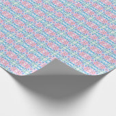 Butterfly Mosaic Wrapping Paper Geschenkpapier (Ecke)