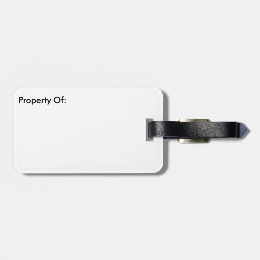 Butterfly Mosaik-Geschenk Gepäckanhänger (Rückseite horizontal)