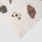 Butterfly Moth Dragonfly Ladybug Insect Parchment Seidenpapier (Detail)