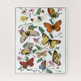 Butterfly & Moth Le Jardin Des Plantes Gervais Puzzle