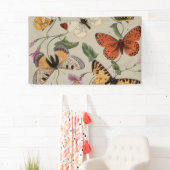 Butterfly Moth Nature Collection Zeichnend Banner (Insitu)