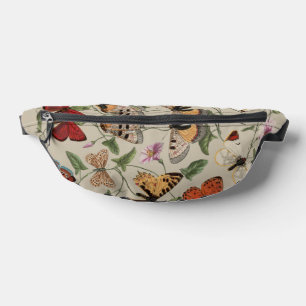 Butterfly Moth Nature Collection Zeichnend Bauchtasche
