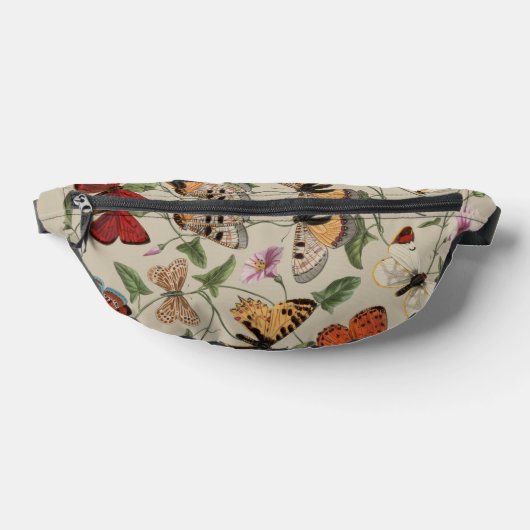 Butterfly Moth Nature Collection Zeichnend Bauchtasche (Ablage )