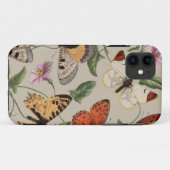 Butterfly Moth Nature Collection Zeichnend Case-Mate iPhone Hülle (Rückseite (Horizontal))