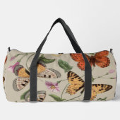 Butterfly Moth Nature Collection Zeichnend Duffle Bag (Vorderseite)