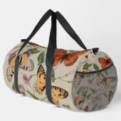 Butterfly Moth Nature Collection Zeichnend Duffle Bag (Rechte Ecke)
