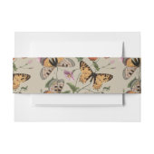 Butterfly Moth Nature Collection Zeichnend Einladungsbanderole (Vorderseite Beispiel)