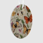 Butterfly Moth Nature Collection Zeichnend Ornament (Vorderseite)