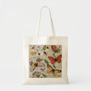 Butterfly Moth Nature Collection Zeichnend Tragetasche