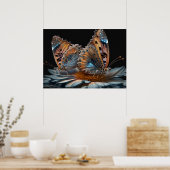 Butterfly-Moth-Poster Poster (Küche)