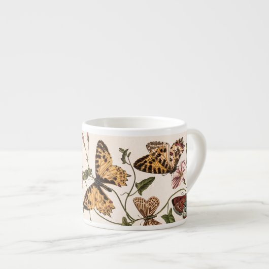 Butterfly & Moth von Paul Gervais Espresso Cup Espressotasse (Vorderseite Rechts)