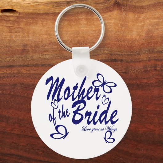 Butterfly/Mother of the Bride Schlüsselanhänger (Vorderseite)