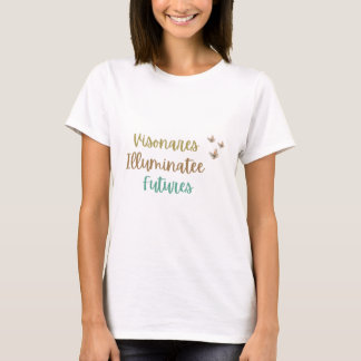 Butterfly Motif Frauen T - Shirt