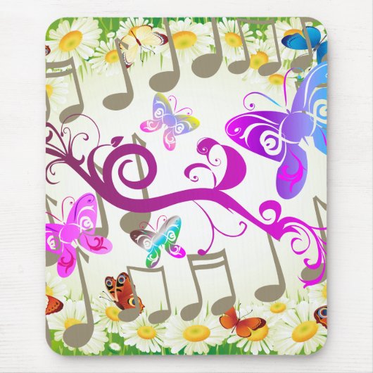 Butterfly Mouse Pad Mousepad (Vorne)