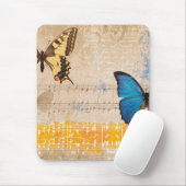 Butterfly Mouse Pad Mousepad (Mit Mouse)