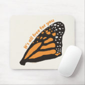 Butterfly Mousepad (Mit Mouse)