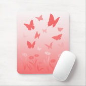 Butterfly Mousepad Keepake Pink Butterfly Geschenk (Mit Mouse)