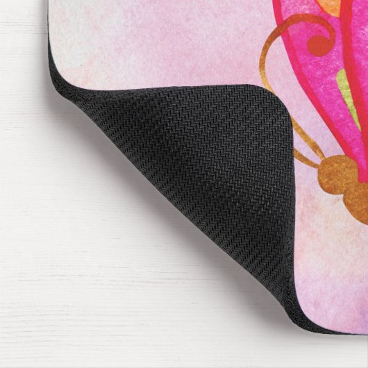 Butterfly Mousepad Pastell Style (Ecke)