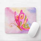 Butterfly Mousepad Pastell Style (Mit Mouse)