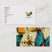 Butterfly MT Visitenkarte (Vorne/Hinten)