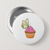 Butterfly Muffin Button (Vorne & Hinten)