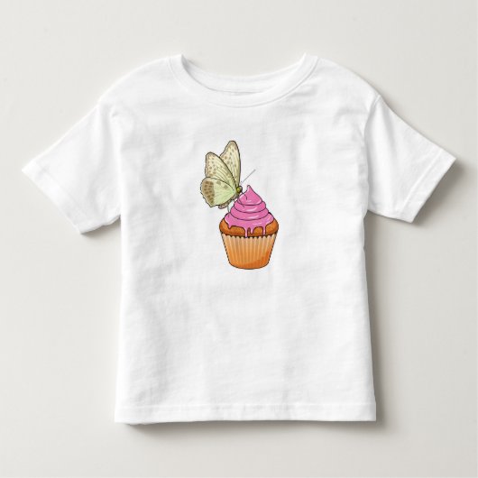 Butterfly Muffin Kleinkind T-shirt (Vorderseite)