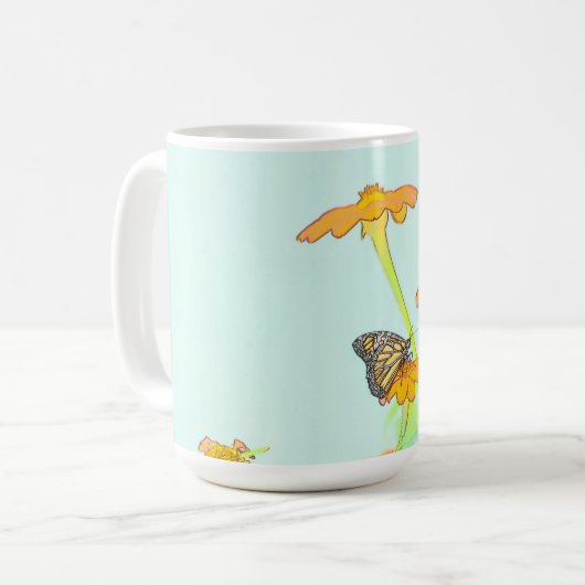 Butterfly Mug Kaffeetasse (Vorderseite Links)