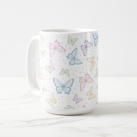 Butterfly Mug Kaffeetasse (Vorderseite Links)