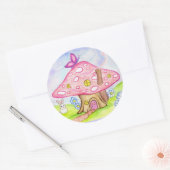 Butterfly Mushroom Spring Bunny Party Stickers (Umschlag)