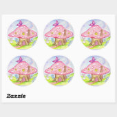 Butterfly Mushroom Spring Bunny Party Stickers (Blatt)