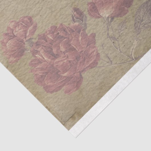 Butterfly Music Antique Age Paper Art Seidenpapier (Ausschnitt)