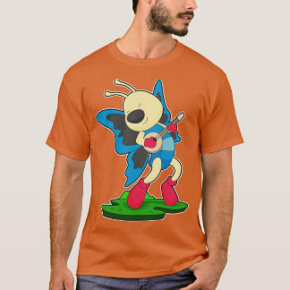 Butterfly Musician Gitarre T-Shirt