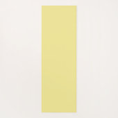 Butterfly-Muster Gelbe Girlande Moderne Monogramm Yogamatte (Rückseite)