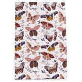 Butterfly-Muster-Geschenktasche Mittlere Geschenktüte (Vorderseite)