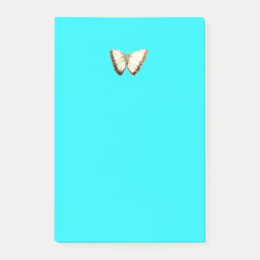 Butterfly-Muster Postit-Notizen Post-it Klebezettel (Vorderseite)