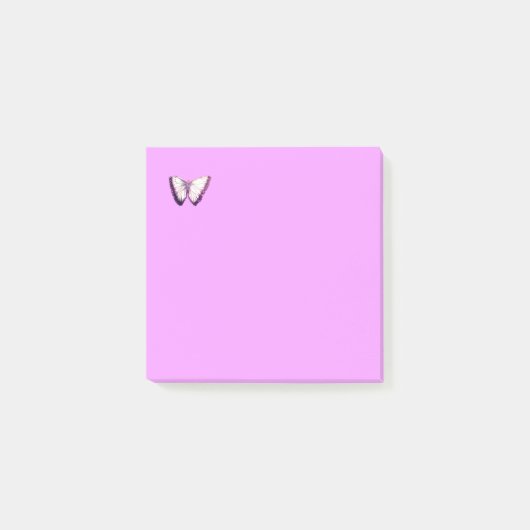 Butterfly-Muster Postit-Notizen Post-it Klebezettel (Vorderseite)